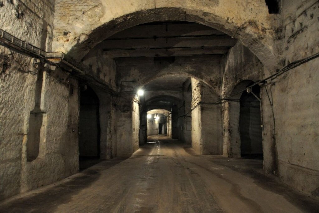 Kőbánya cellar tunnels